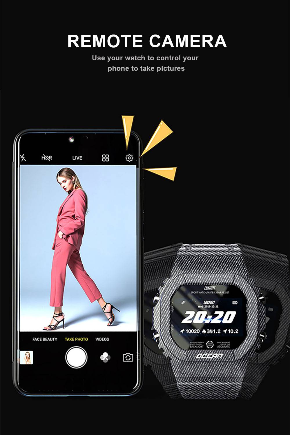 Shockproof Color Screen Smart Watch Shockproof Color Screen Smart Watch
