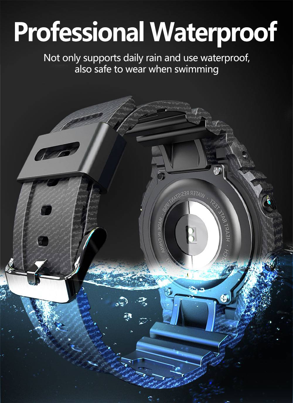 Shockproof Color Screen Smart Watch Shockproof Color Screen Smart Watch
